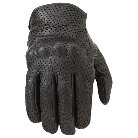 Glove Manufacturing Process Z1R Women's 270 Perforated Leather Gloves Image